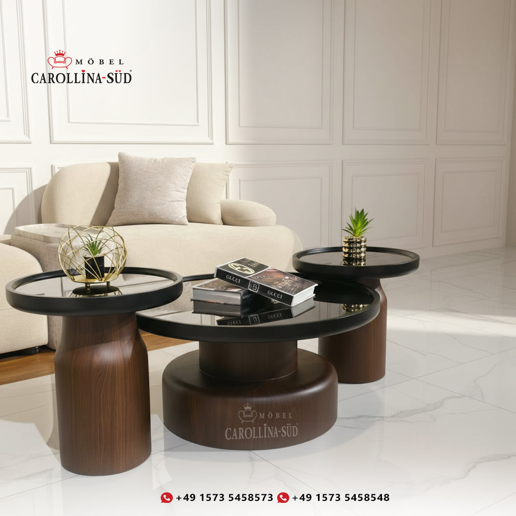 Black Lotus  Duo Center Table