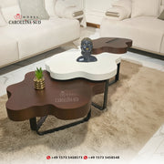 Nebula Tiered Duo Center Table